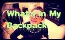 What's In My Backpack | Parisa