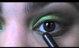 Tropical Green Smokey Eye Make-up Tutorial!
