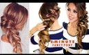 2-MINUTE Fancy Pony-Braid Hairstyle ★ Easy SUMMER HAIRSTYLES