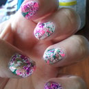 Splatter nails :)
