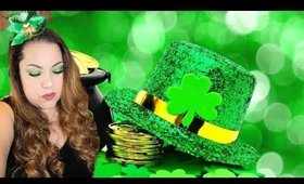 St. Patrick's Day Inspired Makeup Tutorial ~ Maquillaje Ojos Verdes