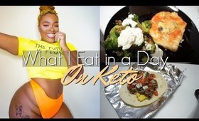 WHAT I EAT IN A DAY ON KETO! | KETO DIET| HOW TO MAKE LOADED BROCCOLI