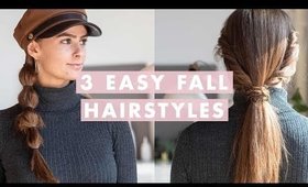 3 Easy Fall Hairstyles