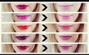 Lipstick Lookbook Ft Kiss Colour Switch | Sofairisshe