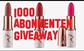 WOW 1000 Abonnenten + RiRi Hearts MAC Giveaway