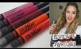 NEW Maybelline Color Blur Review + Swatches