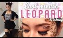Last Minute LEOPARD Makeup For Halloween! | Camille Co