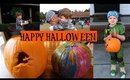 DAY IN THE LIFE VLOG FALL 2017 | PUMPKIN PATCH, TRUNK OR TREAT, & CARVING PUMPKINS