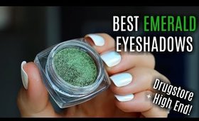 The BEST Emerald Green Eyeshadows | Bailey B.