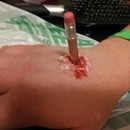 Pencil Stabbed Into A Hand (First Attempt)