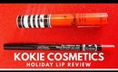 Wednesday Reviews | Kokie Cosmetics | Holiday Lip Kit