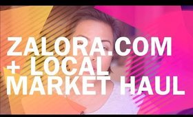 Zalora.com + local market Haul
