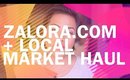Zalora.com + local market Haul