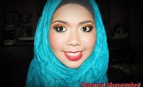 Malaysia Merdeka Inspired Makeup Look [Happy 55th National Day Y'all!!]