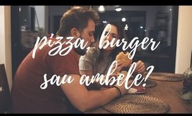 Pizza, burger sau ambele?