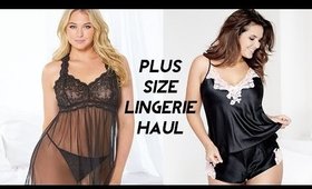 Adore Me Plus Size Lingerie Haul | OliviaMakeupChannel