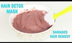 NATURAL HAIR DETOX MASK FOR DAMAGED HAIR