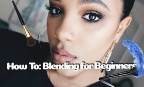 HOW TO: Blend Eye shadow for Beginners | Everyday Smokey | Leiydbeauty