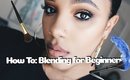 HOW TO: Blend Eye shadow for Beginners | Everyday Smokey | Leiydbeauty