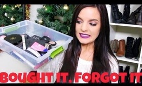 Bought it, Forgot it: December