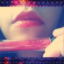 Red velvet color lipstick