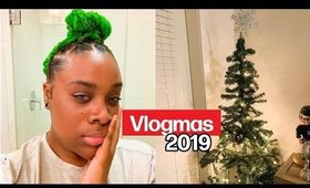 VLOGMAS 2019 | Buying a Christmas Tree from the Dollar Store....