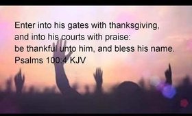 Devotional Diva - Thankfulness and Praise