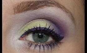 Purple & Yellow Eye Tutorial
