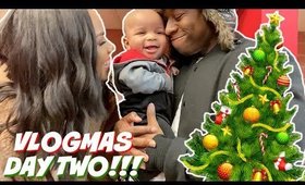 OUR FIRST VLOGMAS AS A FAMILY | VLOGMAS DAY 2