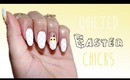 Easter Nails| Quilted Eggs & Chicks ♡