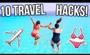 10 Travel & Packing Hacks You NEED to Know! | Summer 2017