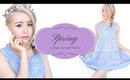 Spring into Lilac Makeup and Outfit Look Tutorial