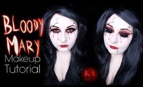 Bloody Mary Halloween Makeup Tutorial