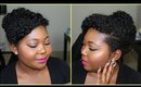 Natural Hair | Style With Me: Updo