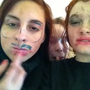 Blindfolded makeup challenge