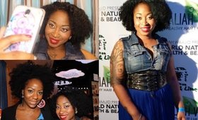 Taliah Waajid World Natural Hair  Health & Beauty Show in NYC (RECAP/ VLOG)