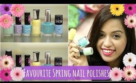 Favourite Spring Nail Polishes | Debasree Banerjee