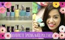 Favourite Spring Nail Polishes | Debasree Banerjee
