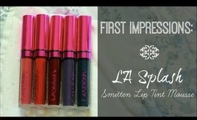 LA Splash Smitten Lip Tint Mousse | First Impressions & Demo