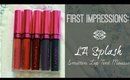 LA Splash Smitten Lip Tint Mousse | First Impressions & Demo