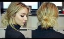 Autumn/winter 2016 trends: Low bun tutorial with hair extensions