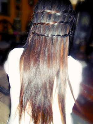 my braided hair, pic of 2 years ago