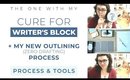 THE CURE FOR MY WRITER'S BLOCK! ✨ My Secret Outlining/Zero Drafting Technique!