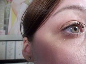 Gold eyes! Perfect to compliment green eyes :) 