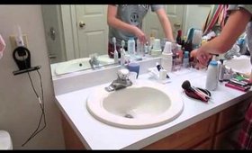 Bathroom Overhaul: Sink Vanity ~ Skincare & Toiletries [Reorganization]