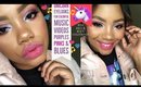 Unicorn Makeup! 🦄 Pink, Purple & Blue eyeshadows! NYX & ColourPop