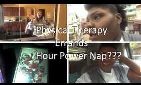 VEDA | Physical Therapy, Errands, and Hour Power Nap??? | 04/06/2015