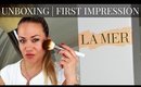 FIRST IMPRESSION | La Mer Powder Brush😍| Comparison to Real Techniques Brushes | English Video 😘🙈