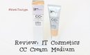 Review: IT Cosmetics CC Cream