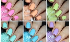 Pretty Serious Pet Names Pastels Live Swatch + Review!